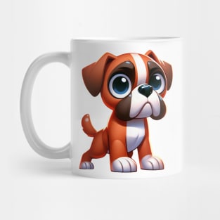 Cute Boxer Dog Mug